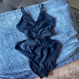 Aerie Wrap One-piece Swimsuit
